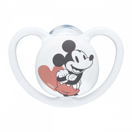 NUK Пустушка Space DISNEY Міккі 0-6м. коробка 1×1шт, пустушка, 0-6м.: ціни та характеристики