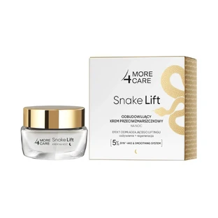 More4Care Snake Lift, Восстанавливающий ночной крем против морщин, 50 мл