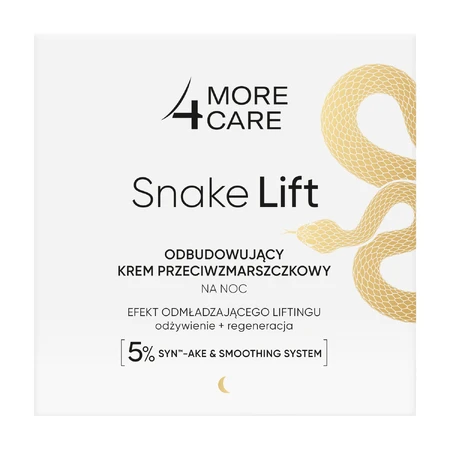 More4Care Snake Lift, Восстанавливающий ночной крем против морщин, 50 мл: цены и характеристики