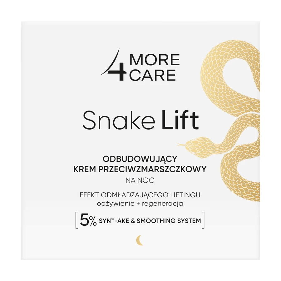 More4Care Snake Lift, Восстанавливающий ночной крем против морщин, 50 мл: цены и характеристики