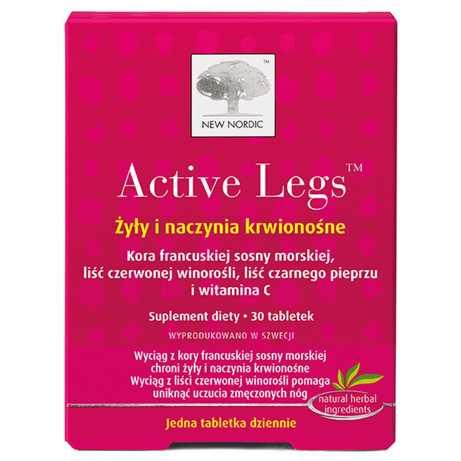 New Nordic Active Legs, 30 таблеток: цены и характеристики