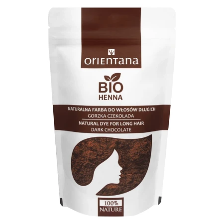 Orientana, біо-хна, темний шоколад, 100 г: ціни та характеристики