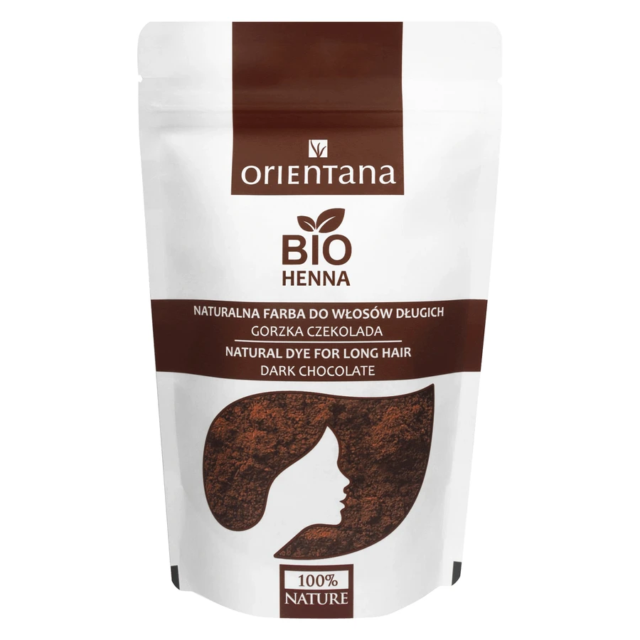 Orientana, біо-хна, темний шоколад, 100 г: ціни та характеристики