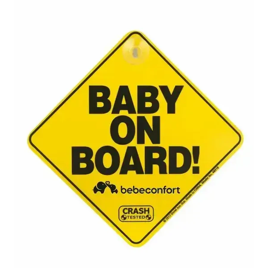 Автомобильный знак Baby On Board, 1 штука, Bebe Confort: цены и характеристики