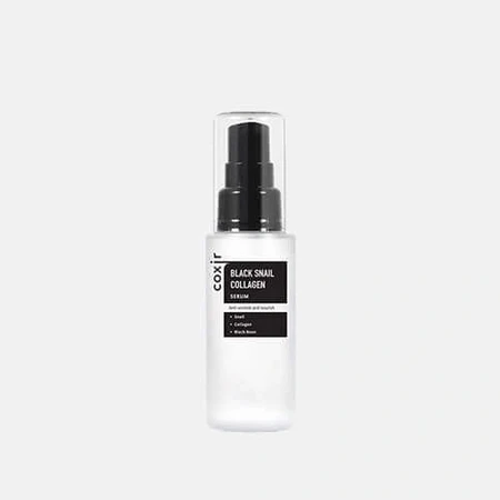 Коллагеновая сыворотка Coxir Black Snail Collagen Serum 1×50 мл, антивозрастная сыворотка: цены и характеристики