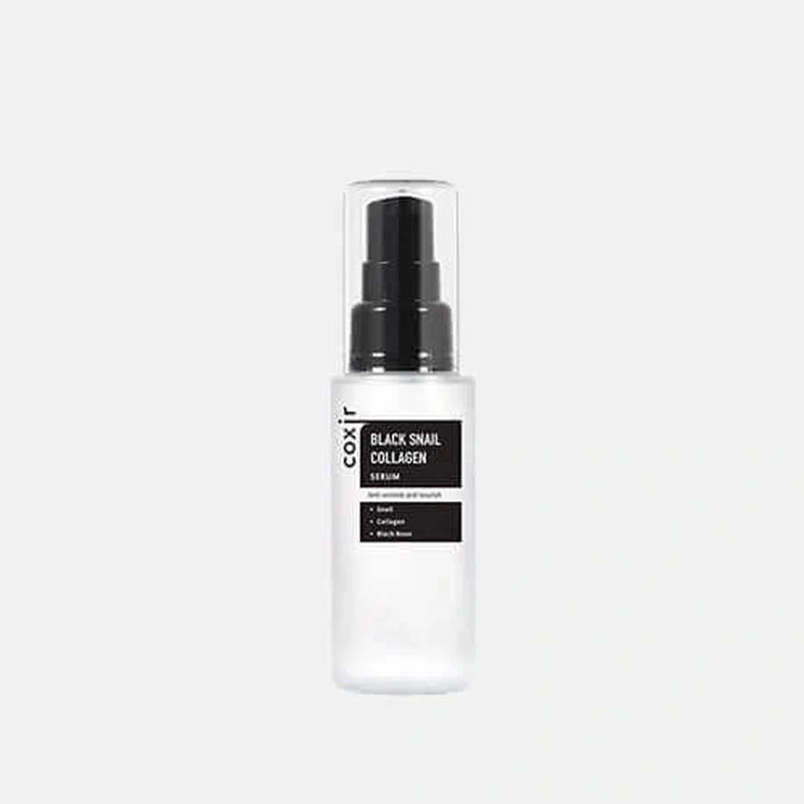 Коллагеновая сыворотка Coxir Black Snail Collagen Serum 1×50 мл, антивозрастная сыворотка: цены и характеристики