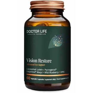 Doctor Life Відновлення зору (лютеїн, пікногенол, куркумін) 60 капсул