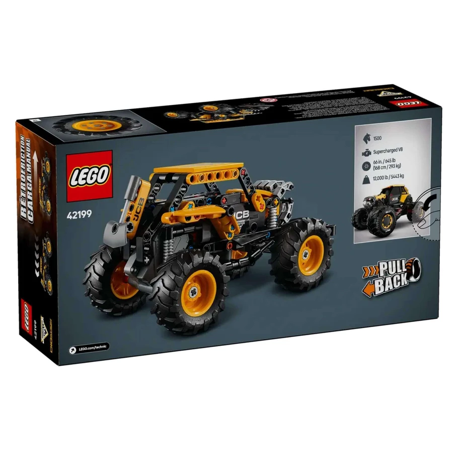 Конструктор Monster Jam DIGatron DIGatron з мотором на носі Technic, 7 років+, 42199, Lego: ціни та характеристики