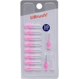 UBrush! - міжзубна щітка - 0,7 мм ручна 1×10 шт, міжзубні щітки