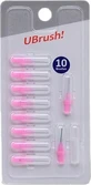 UBrush! - міжзубна щітка - 0,7 мм ручна 1×10 шт, міжзубні щітки