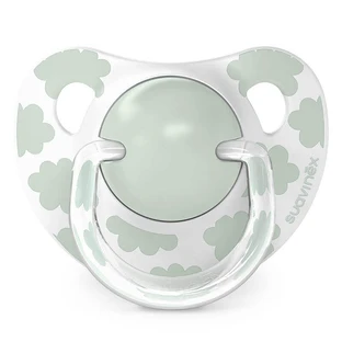 Suavinex Dreams, анатомический манекен, силикон, зеленый, 0-6 месяцев, 2 штуки