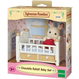 Комплект в детскую кроватку Зайки Шоколад Sylvanian Families, +3 года, Эпоха