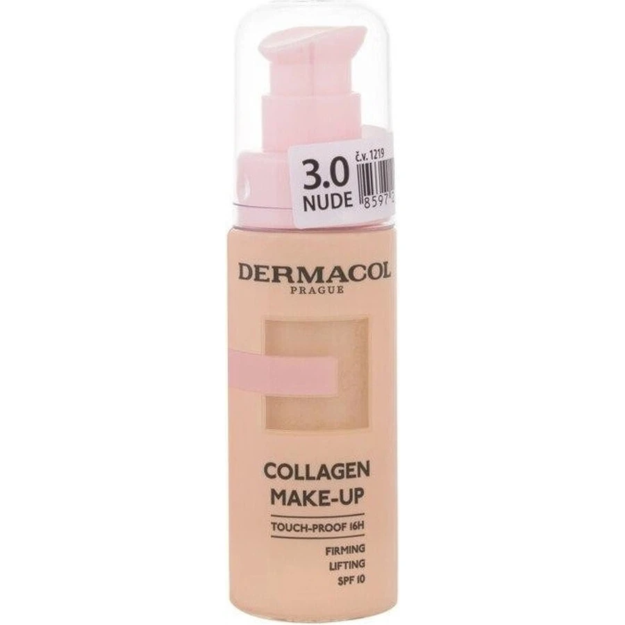 Dermacol Collagen make-up 3.0 nude 1×20 мл, макияж: цены и характеристики