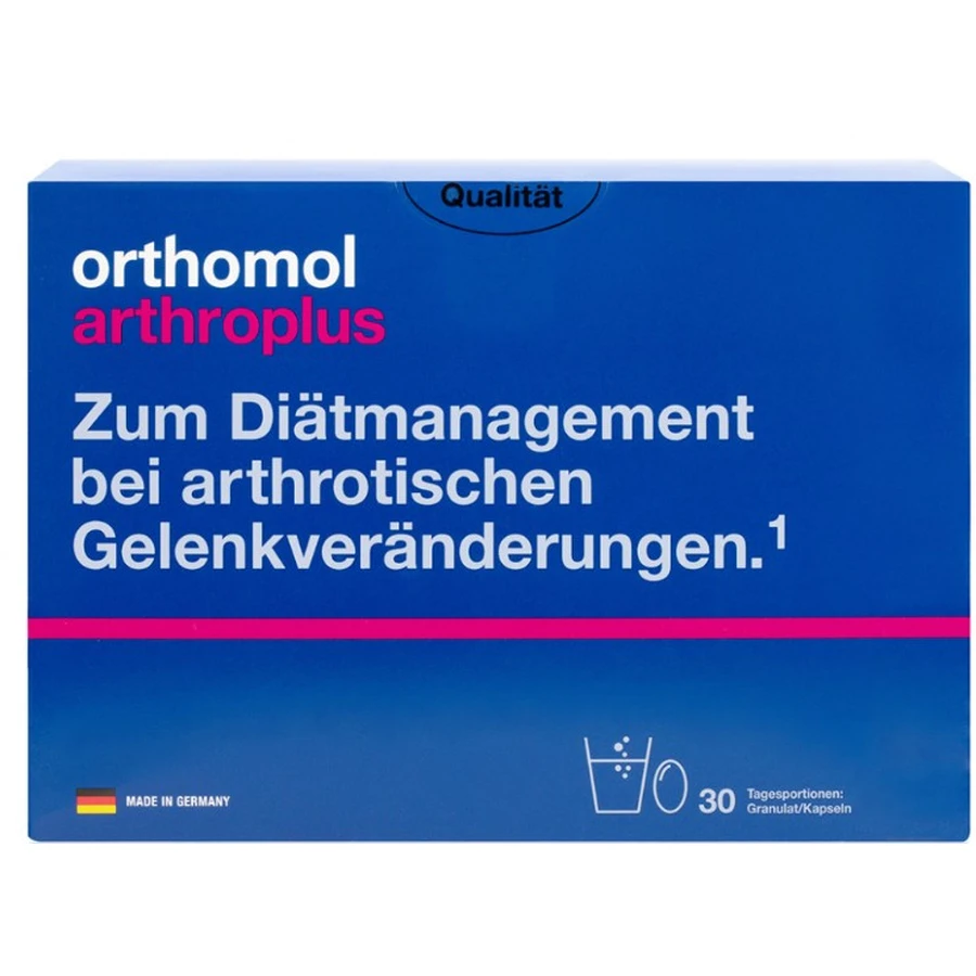 Ортомол Артро Плюс/Orthomol Arthro Plus, 30 пакетиків: ціни та характеристики