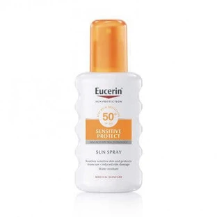 Eucerin Sensitive Солнцезащитный спрей SPF50+, 200 мл