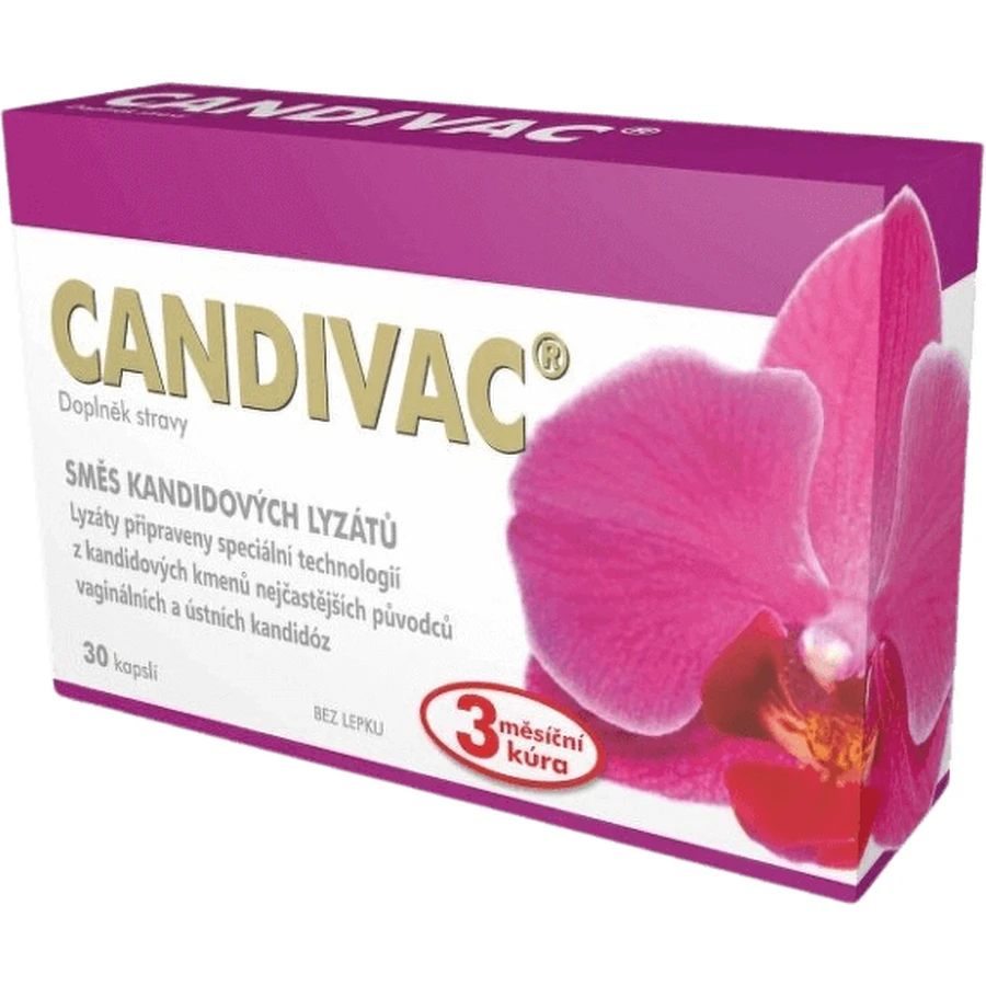 Смесь лизата Кандивак Candivac капсулы №30: цены и характеристики
