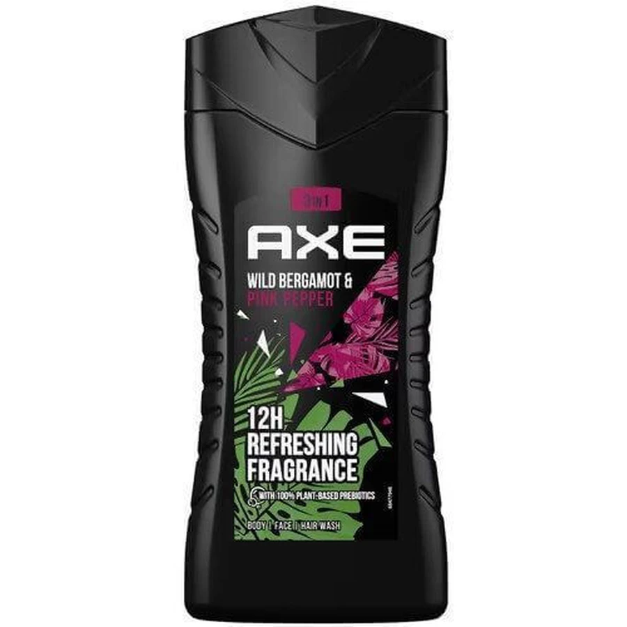 Чоловічий гель для душу Axe Wild Fresh Бергамот і рожевий перець 250 мл: ціни та характеристики