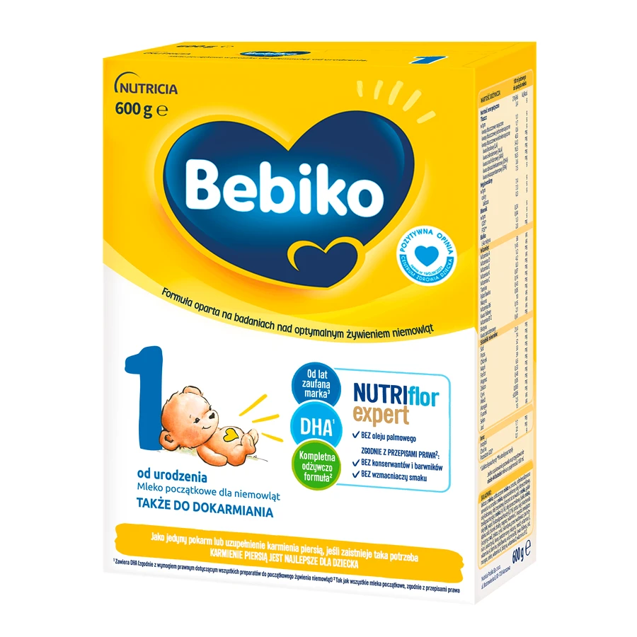 Сухая молочная смесь Bebiko 1 Nutriflor Expert с рождения, 600 г: цены и характеристики