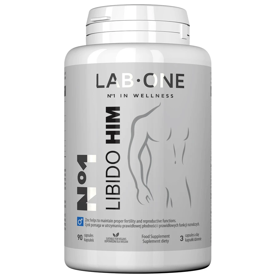 Lab One №1 Libido Him, 90 капсул: ціни та характеристики