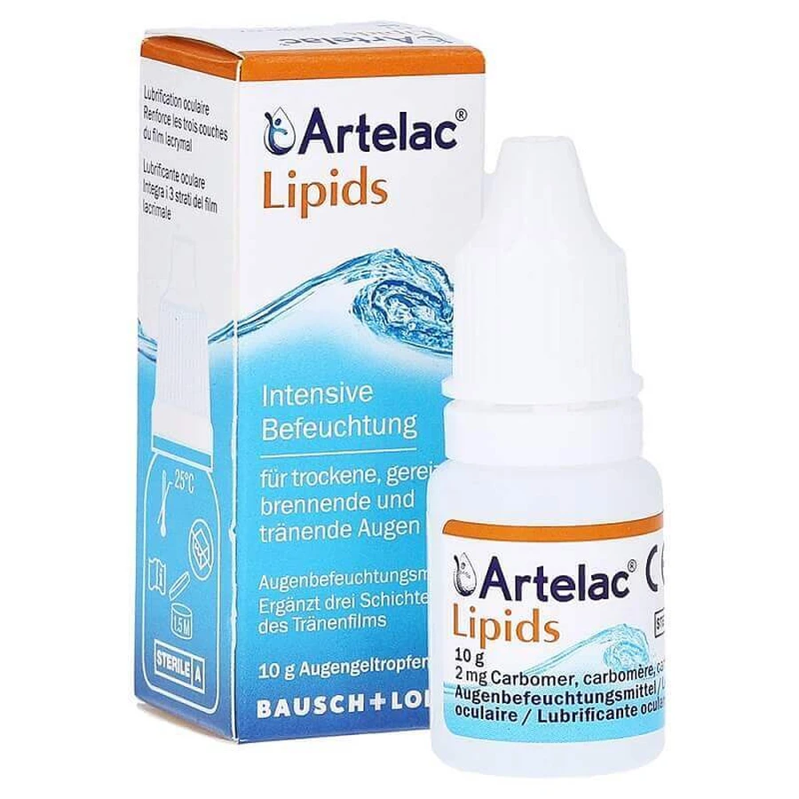 Краплі очні Artelac Lipids Bausch + Lomb, 10 мл: ціни та характеристики