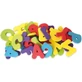 NUBY Букви та цифри для ванни 36 шт 12 м + 1×36 шт, букви та цифри для води