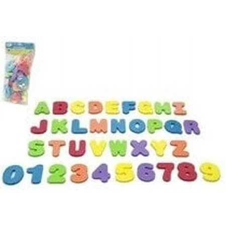 NUBY Букви та цифри для ванни 36 шт 12 м + 1×36 шт, букви та цифри для води: ціни та характеристики