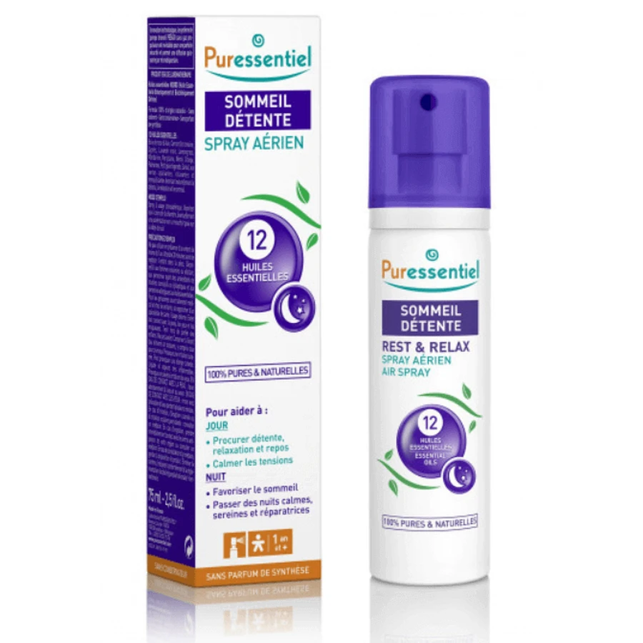 Puressentiel Для розслаблення та відпочинку - 12 ефірних олій 75 мл: ціни та характеристики