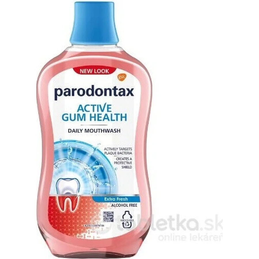 Parodontax Daily Gum Care Extra Fresh ополіскувач для порожнини рота 1×500 мл, ополіскувач для порожнини рота: ціни та характеристики