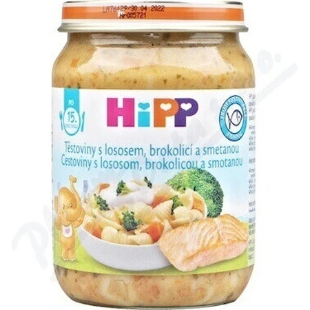 HiPP Паста з лососем, броколі та вершками з Великобританії. 14 місяців 1×250 г, м'ясна закваска для дітей: ціни та характеристики