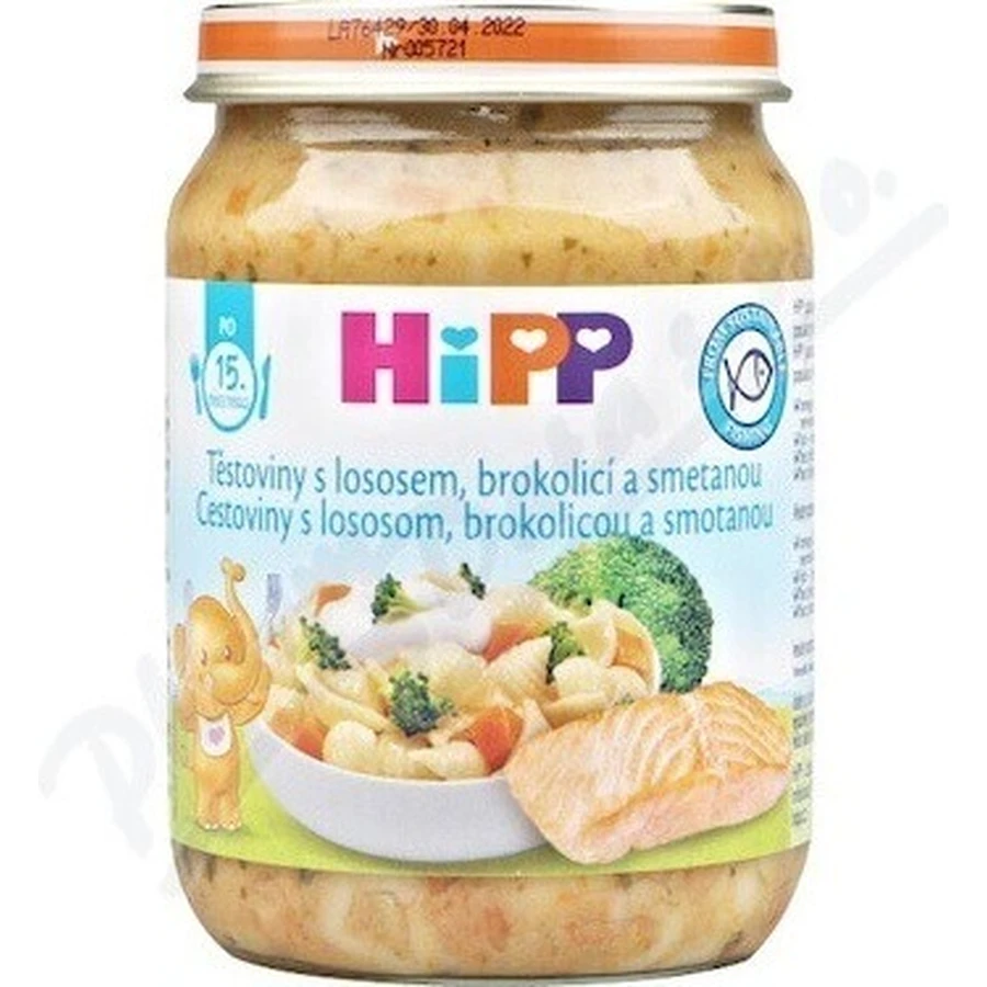HiPP Паста з лососем, броколі та вершками з Великобританії. 14 місяців 1×250 г, м'ясна закваска для дітей: ціни та характеристики