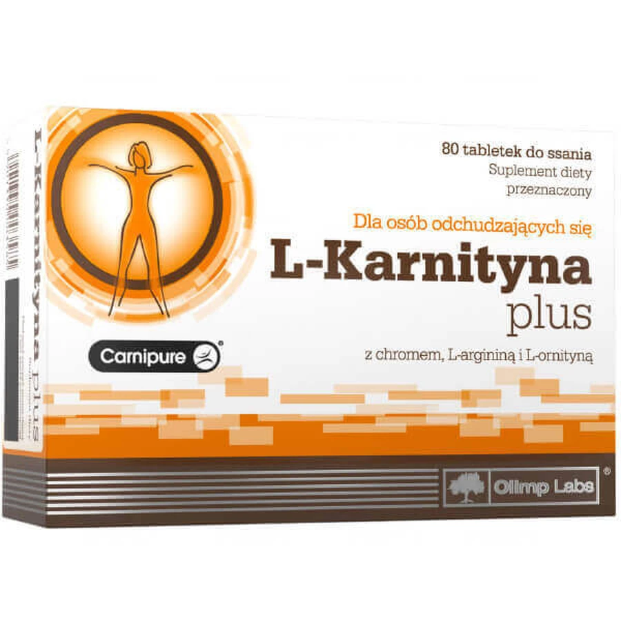 Olimp L-Carnitine Plus, 80 пастилок: ціни та характеристики