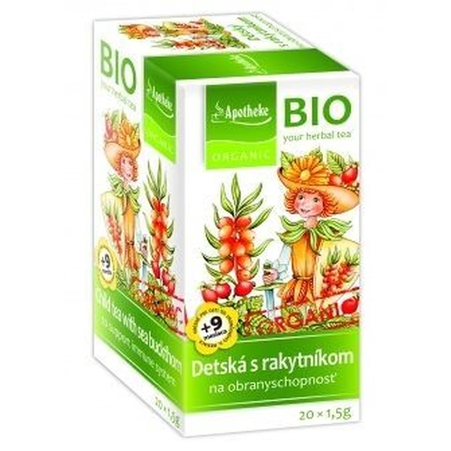 Apotheke Bio Selection детское и облепиховое 20 х 1,5 г: цены и характеристики