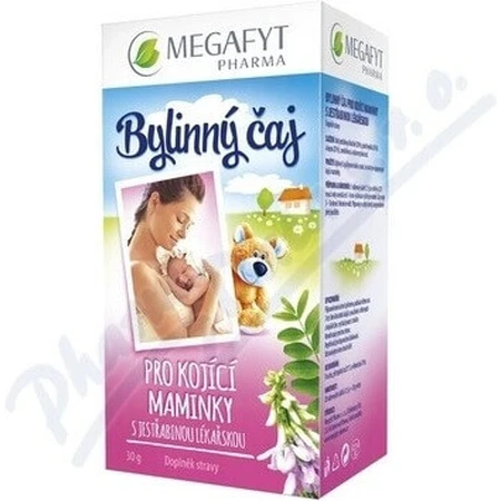 МЕГАФІТ Фіточай при грудному вигодовуванні. 1×30 г (20×1,5 г), чай з глодом: ціни та характеристики