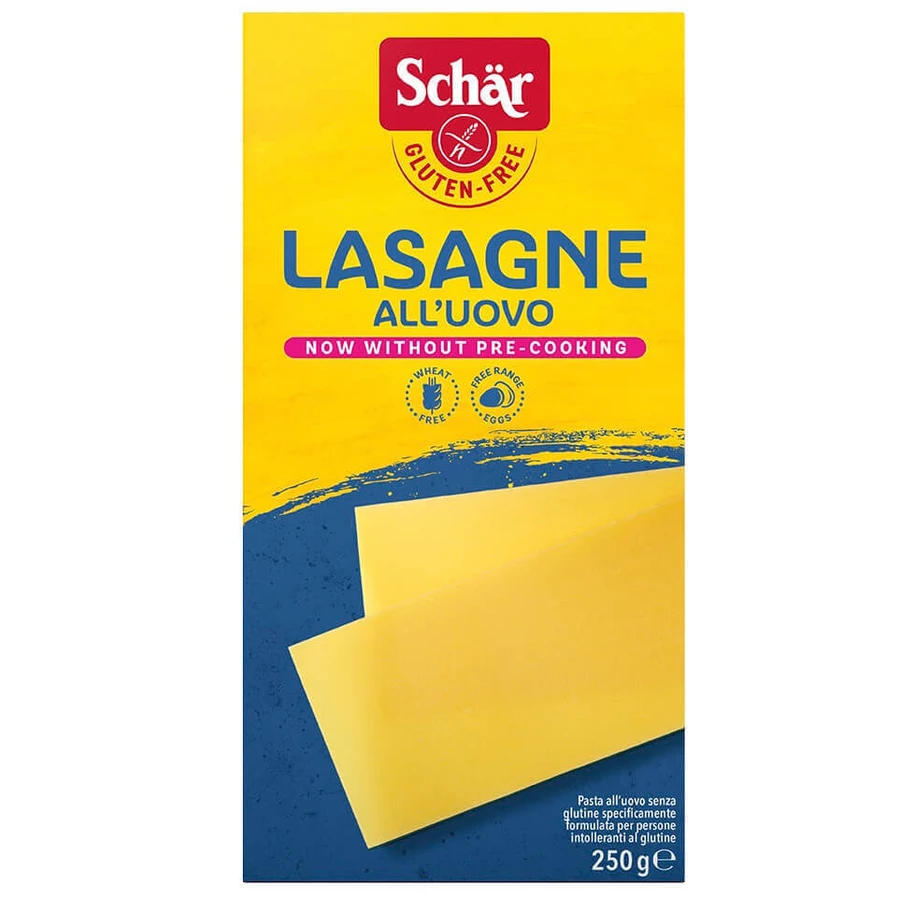 Листы для лазаньи без глютена, 250 г, Schar: цены и характеристики