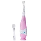 Звуковая зубная щетка Brush-Baby BabySonic для детей от 0 до 3 лет Розовая