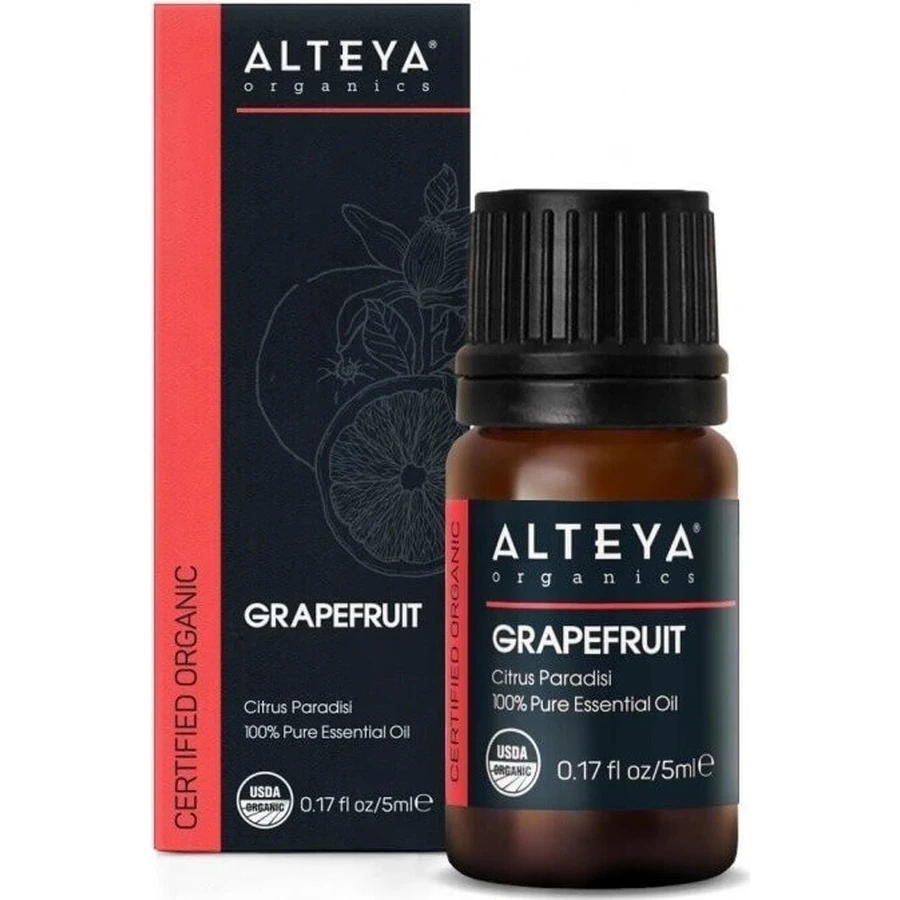 Alteya Organics Грейпфрутова олія 1×10 мл, ефірна олія: ціни та характеристики