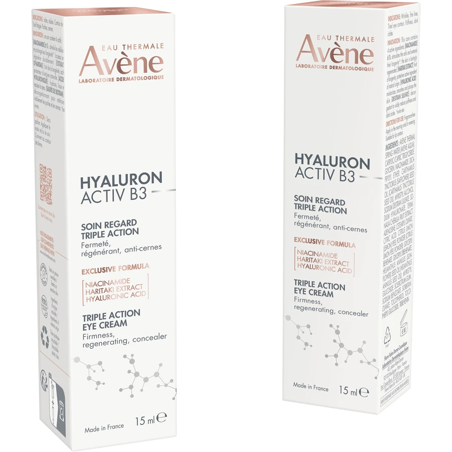 Крем для шкіри навколо очей Avène Hyaluron Activ B3 з чутливим ефектом 15 мл: ціни та характеристики