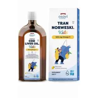 Osavi Tran Norwegian 500 мг Дитячий лимон 500 мл