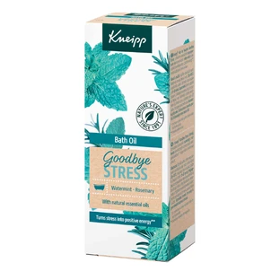 Kneipp Goodbye Stress Розмарин і міта, олія для ванн, 100 мл