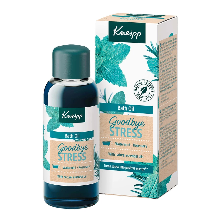 Kneipp Goodbye Stress Розмарин і міта, олія для ванн, 100 мл: ціни та характеристики