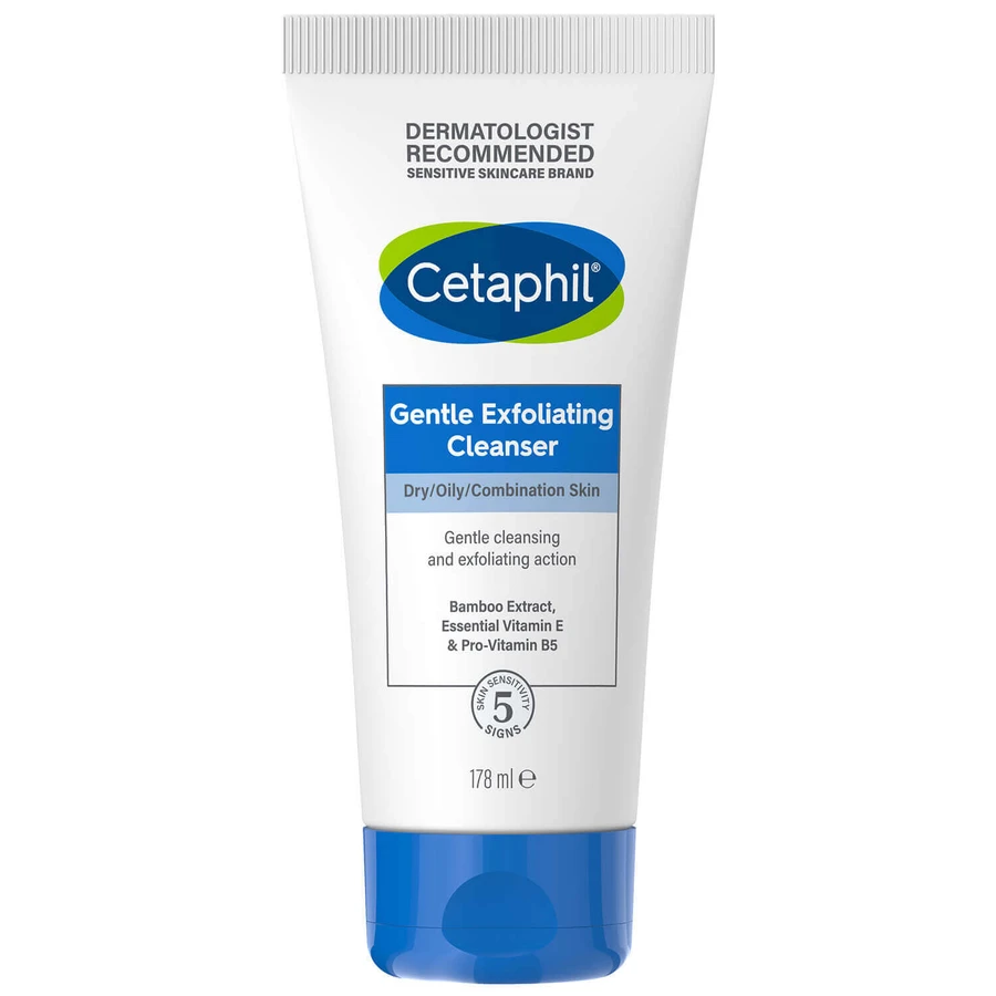 Cetaphil, Ніжна пінка для вмивання обличчя з пілінгом, 178 мл: ціни та характеристики