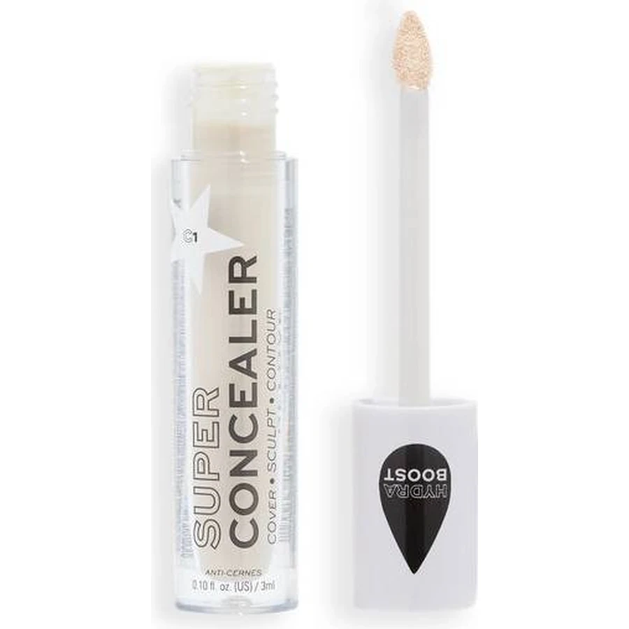 Revolution Relove, Super Concealer Radiant Matte C1, консилер 1×3 мл, консилер: цены и характеристики