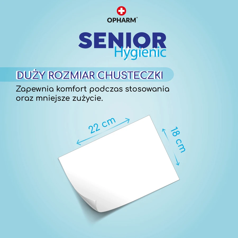 Opharm Senior Hygienic 3в1, вологі серветки, 72 шт.: ціни та характеристики