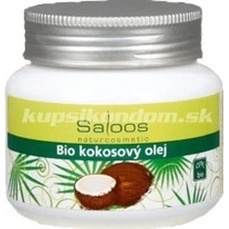 Органическое кокосовое масло Saloos 1×250 мл, для тела и кухни: цены и характеристики