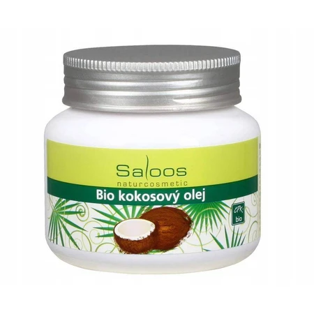 Органическое кокосовое масло Saloos 1×250 мл, для тела и кухни: цены и характеристики