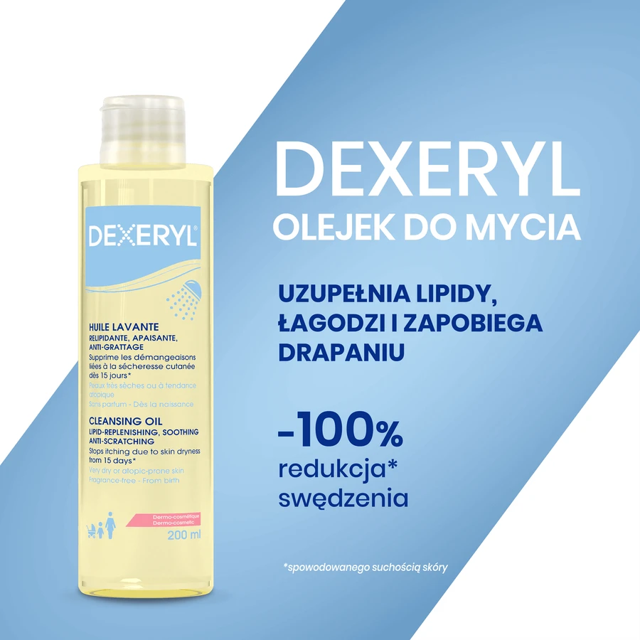 Очищуюча олія Dexeryl, 200 мл: ціни та характеристики