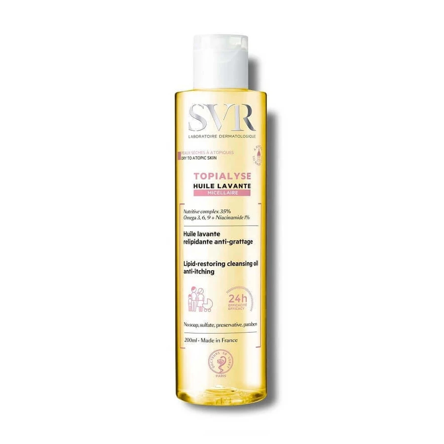 Мицеллярное масло SVR Topialyse, очищающее, 200 мл: цены и характеристики