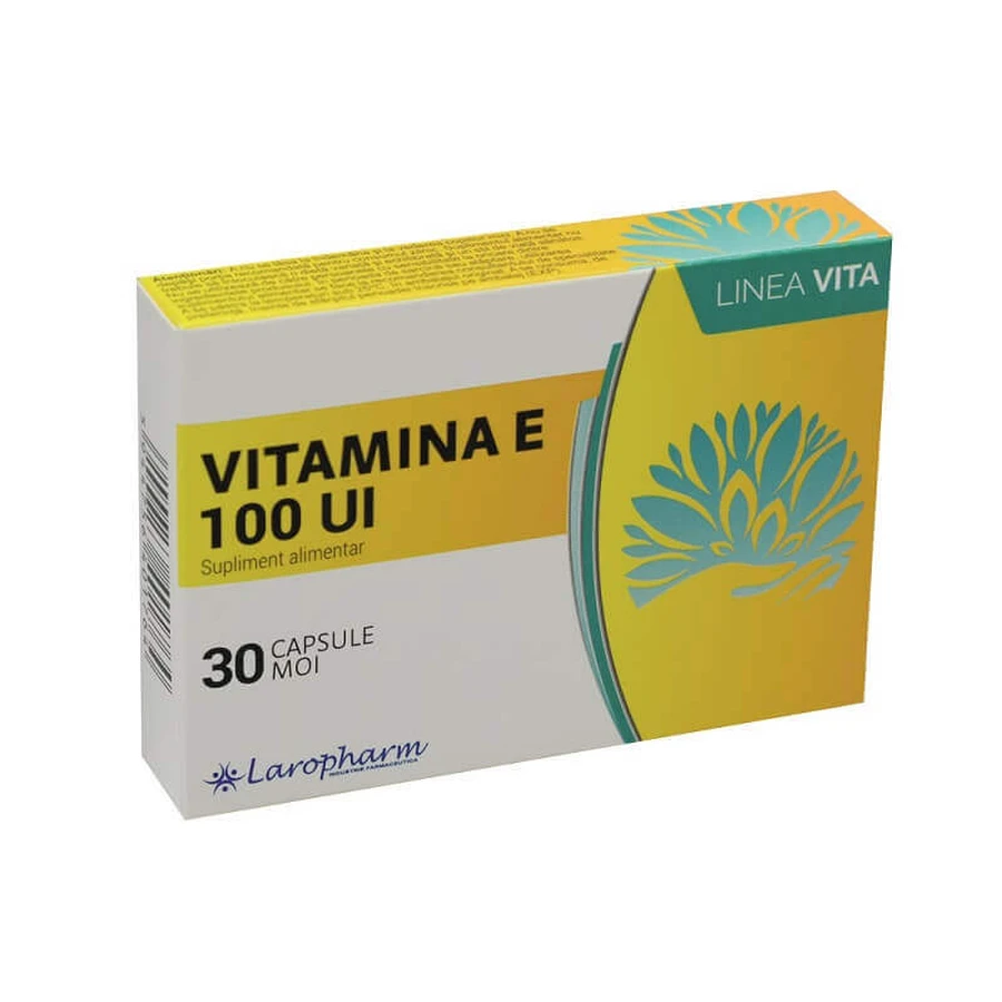 Витамин Е 100UI Linea Vita, 30 капсул, Ларофарм: цены и характеристики