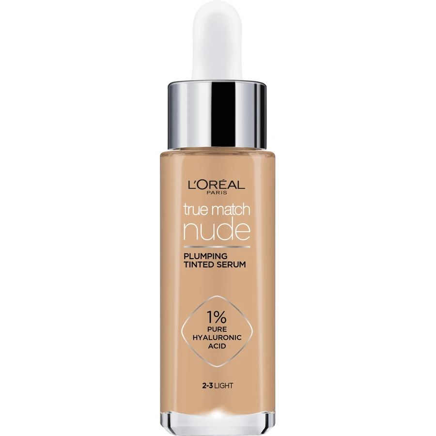 L'Oréal Paris True Match Nude Make-up Serum 2-3 Light 30 мл: цены и характеристики