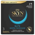 Unimil Skyn Elite Extra Lubricated, презервативы без латекса, с дополнительной смазкой, 3 штуки